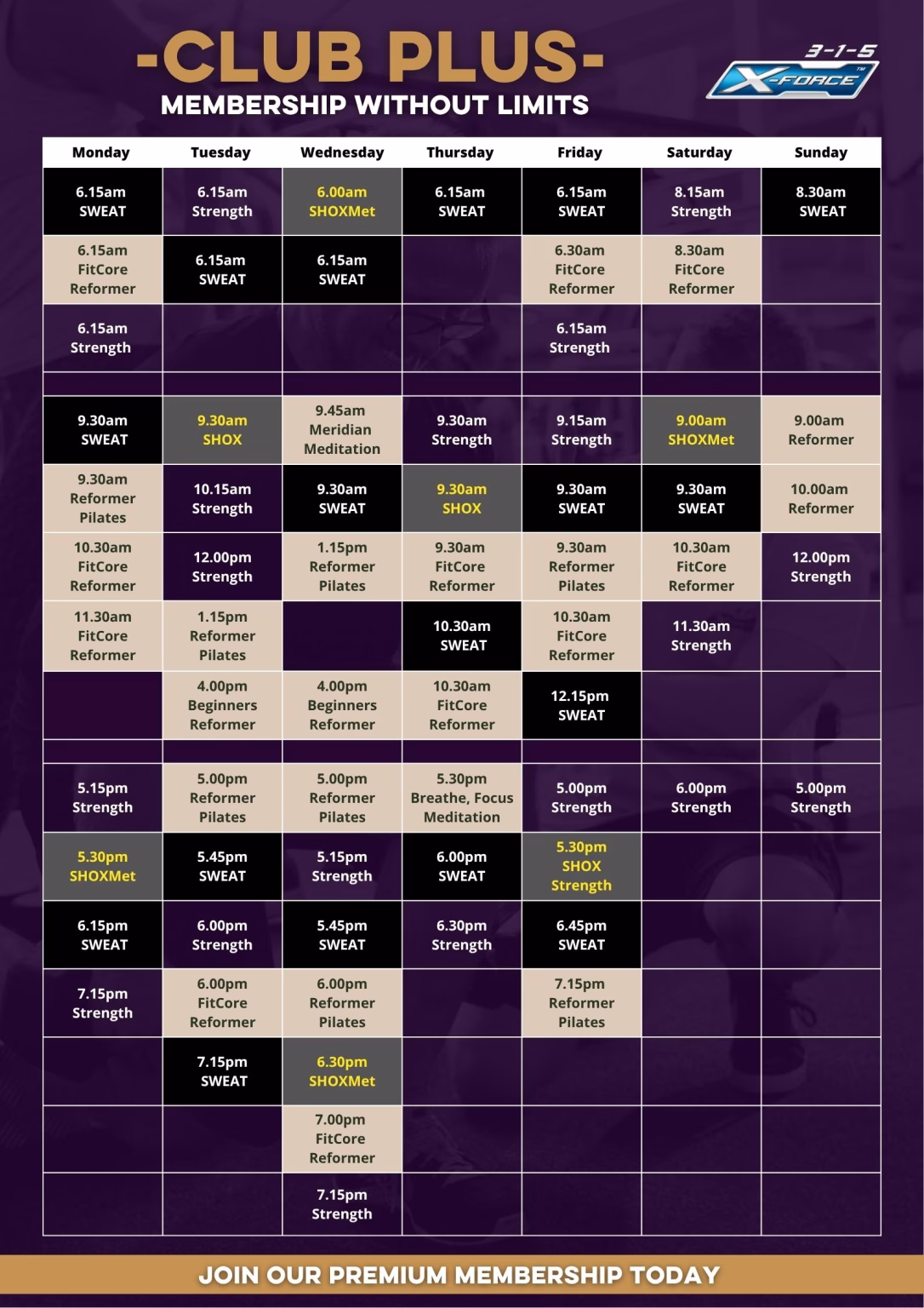 Club Plus TT Sept 2025