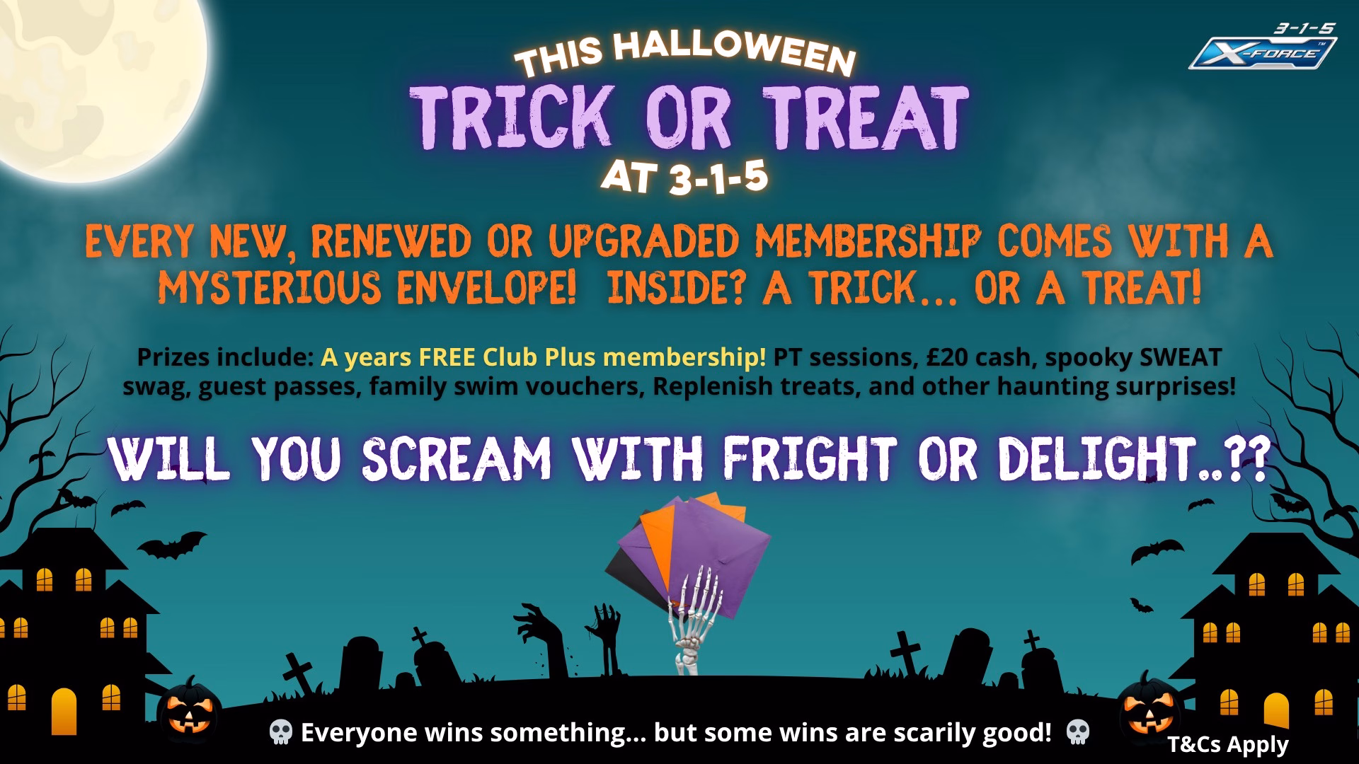 Trick or Treat (Screen) Spooky Screen