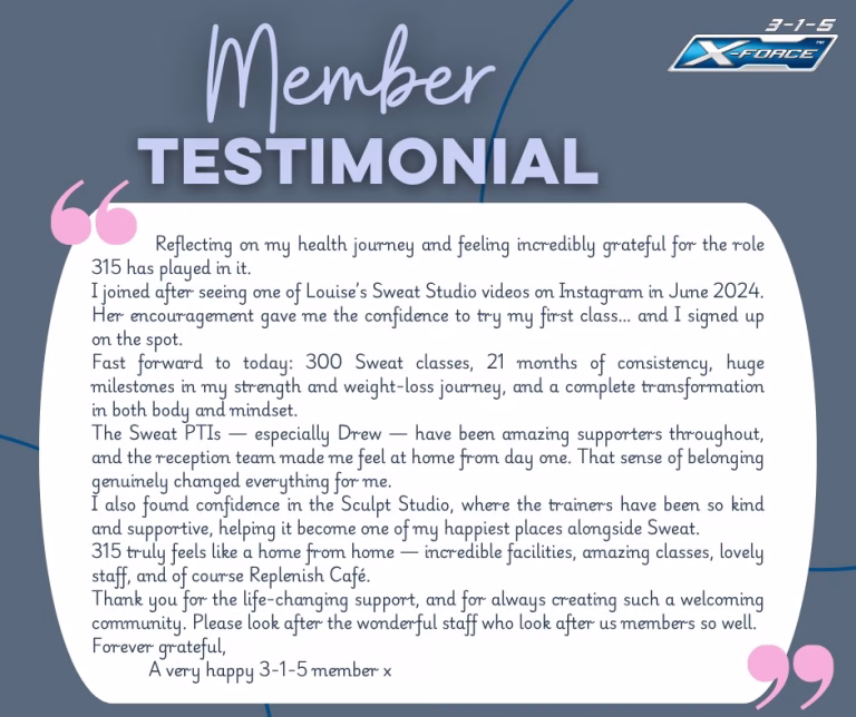 Member Testimonial May 2026