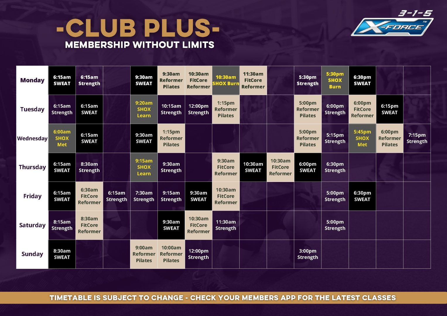 Club Plus TT Sept 2026